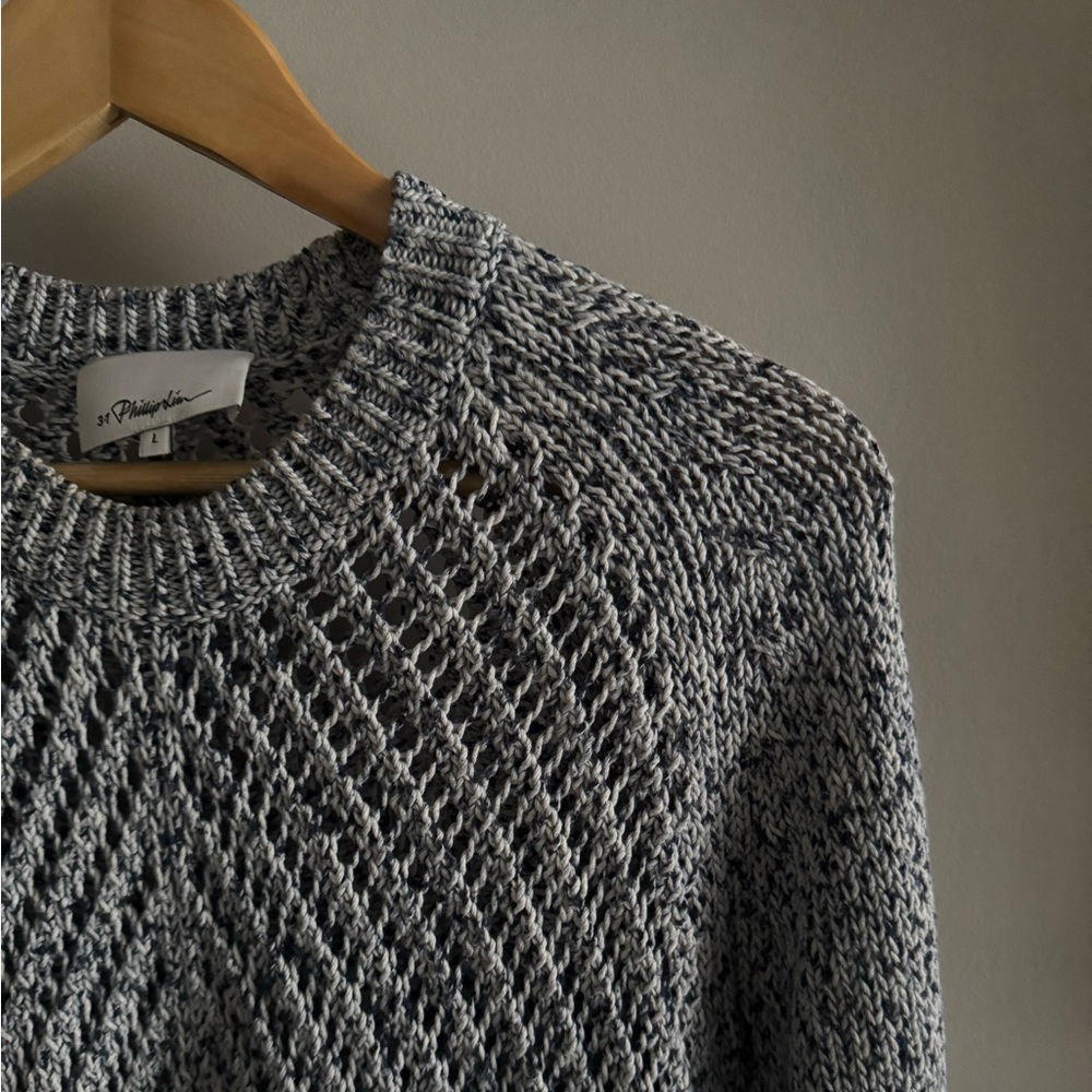 3.1 PHILIP LIM
Crochet melange sweater